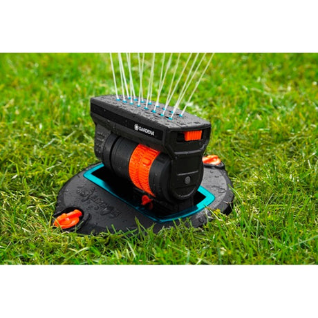 Arroseur oscillant escamotable Gardena os 140 (noir orange, 8223-20)