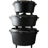 The Windmill Dutch Oven Poêle de cuisson 9 qt (noir, ø 31,5 cm | 8,5 litres)