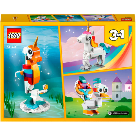 Lego Creator 31140 Licorne magique 3en1