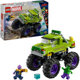 Lego Marvel le camion Hulk contre Thanos - jouets de super-héros - 76312