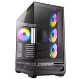 Boîtier tour midi Antec c7 argb (noir | 2x USB-A | 1x USB-C | verre trempé)