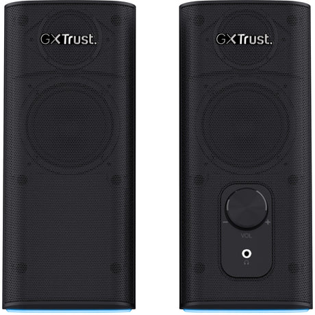 Trust GXT 612 Cetic Enceinte PC (Noir, Bluetooth, RVB)