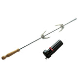 Tournebroche universel Barbecook avec moteur pour barbecue à charbon de bois