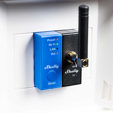 Module d'extension complémentaire Shelly pro lora (noir)