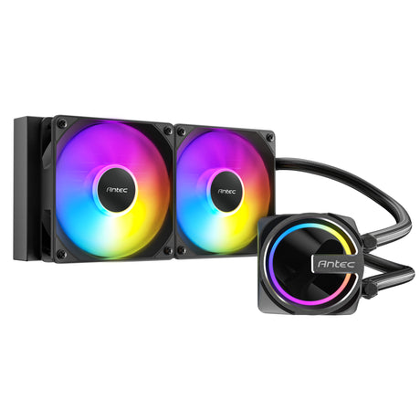 Refroidissement par eau Antec skeleton 240 argb (noir)