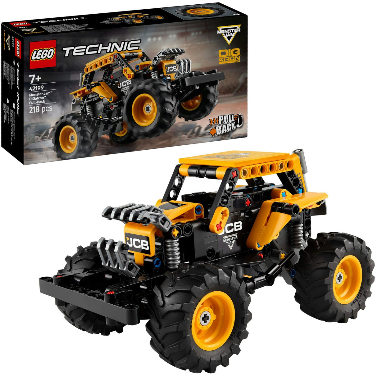 Lego Technic 42199 Monster Jam Digatron recule