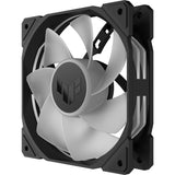 Ventilateurs de boîtier inversé Asus tuf gaming tr120 argb (noir, 3 pièces, 120 x 120 x 28 mm)