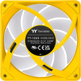 Thermaltake ct120 ex argb sync pc cooling fan bumblebee (3-fan pack) case fans (geel, 3 stuks, 120 x 120 x 25 mm, pwm)
