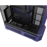 Thermaltake view 600 tg future dusk big tower behuizing (paars zwart | 2x usb-a | 1x usb-c | tempered glass)