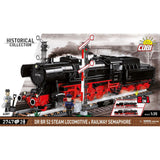 Cobi dr br 52 steam locomotive railway semaphore constructiespeelgoed (-6287, schaal 1:35)