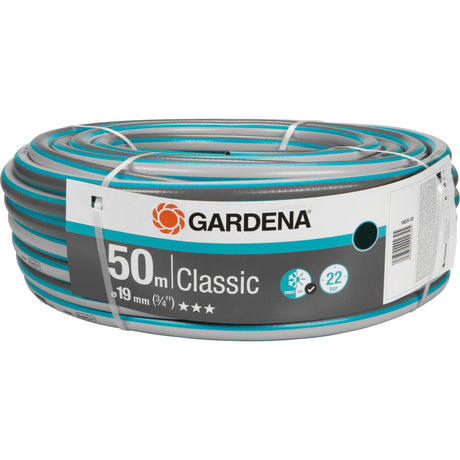Tuyau classique Gardena 19 mm (3 4 ) (gris turquoise, 18025-20, 50 m)
