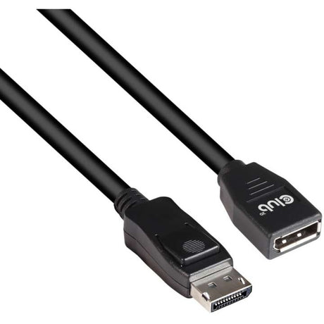 Club 3d displayport 1.4 hbr3 câble d'extension 8k60hz m f câble d'extension (noir, 2 mètres, cac-1022)