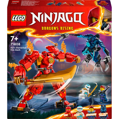 Lego Ninjago 71808 Le robot de feu élémentaire Kais