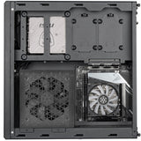 Boîtier mini tour Silverstone milo 12 (noir | 2x USB-A | 1x USB-C)
