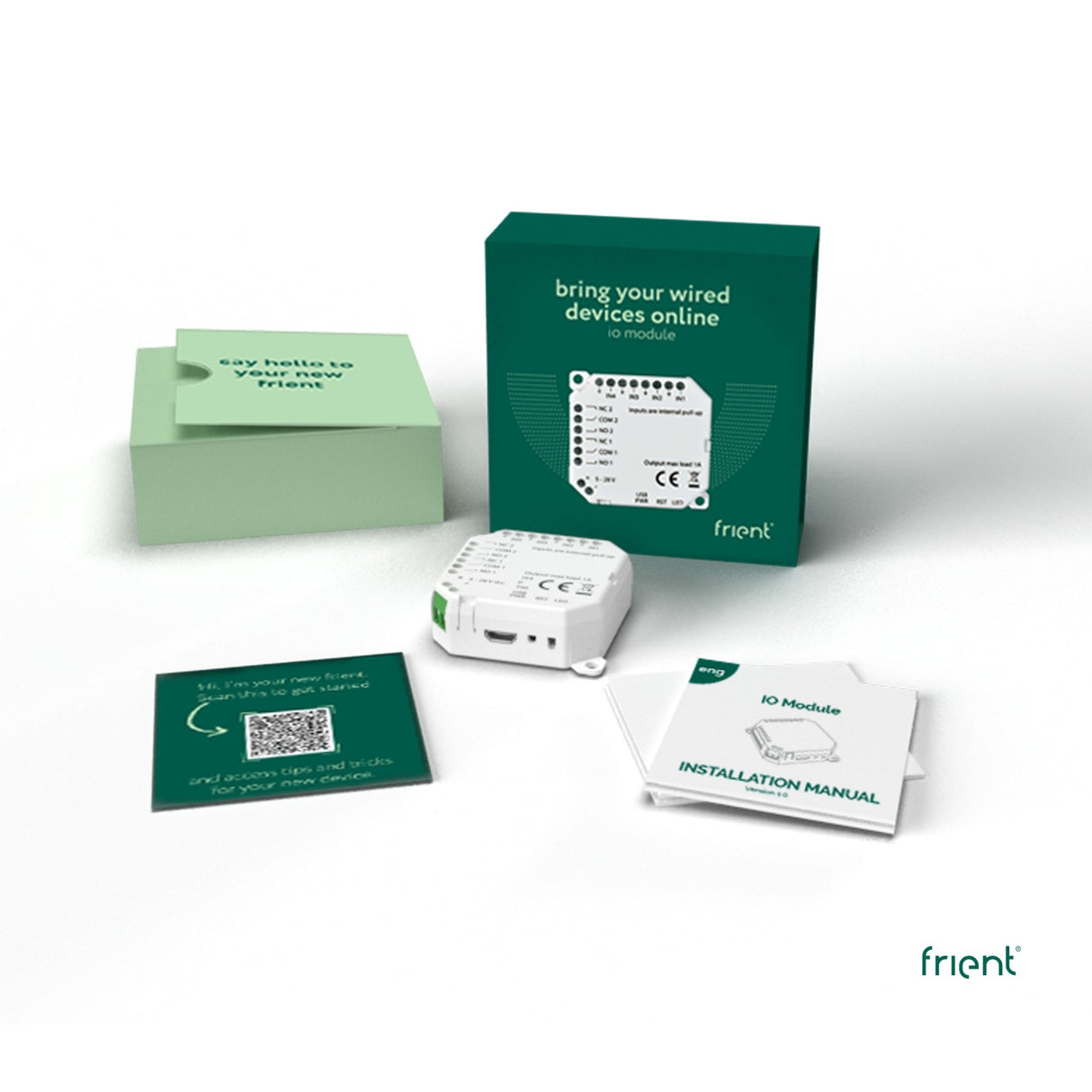 Commutateur de module Frient io (blanc, zigbee 3.0)