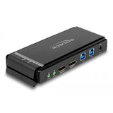 Dellock Displayport 1.4 KVM Switch, 8K 60Hz, USB 3.2 Gen 1