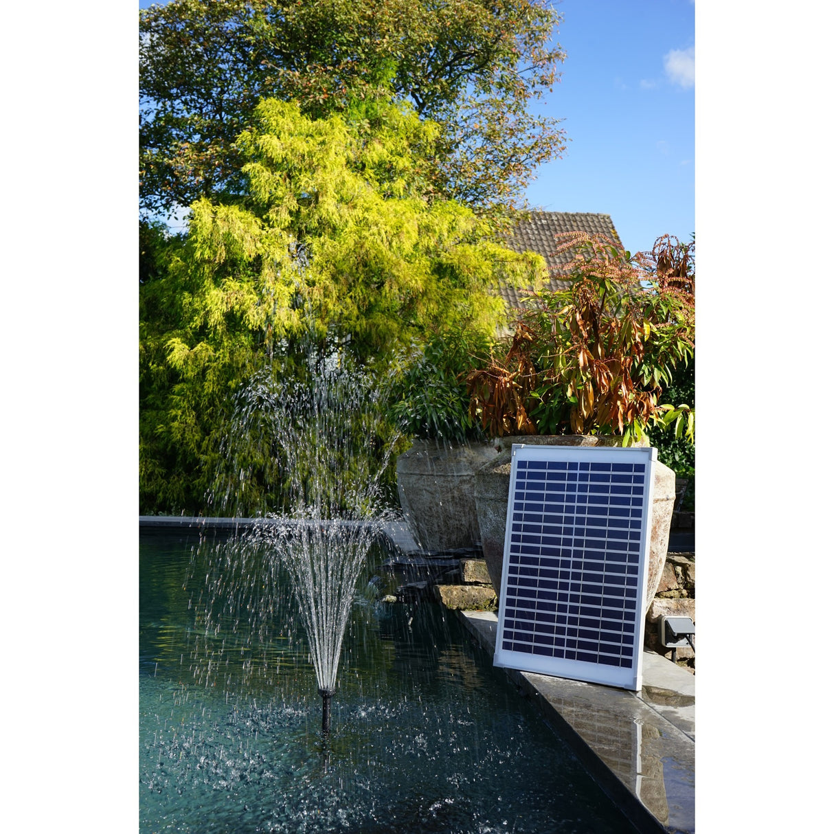 Pompe Ubbink solarmax 1000 (noir, avec panneau solaire, pompe)