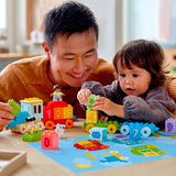 Lego duplo - train numéroté - jouet de construction apprendre à compter (10954)