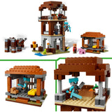 Lego 21278 Minecraft l'avant-poste et le destroyer du pilleur