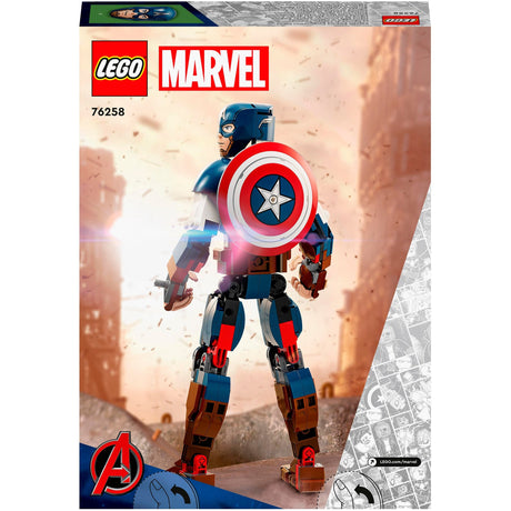 Figurine de construction Lego Super Heros 76258 Captain America