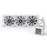 Refroidissement par eau Sharkoon s100 argb (blanc, connecteur de ventilateur PWM à 4 broches)