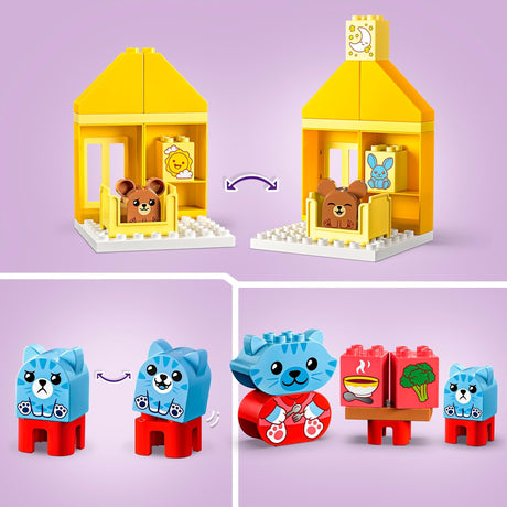 LEGO DUPLO LEGO DUPLO 10414 Mes premières habitudes quotidiennes mangent et dorment