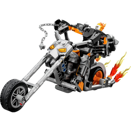 Lego Marvel - Jouet de construction de moto Mech Ghost Rider (76245)