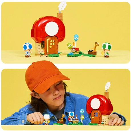 Lego Super Mario 72041 La fête à la maison des crapauds