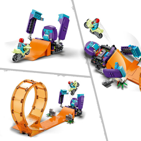 Lego city - jouet de construction en boucle de chimpanzé (60338)