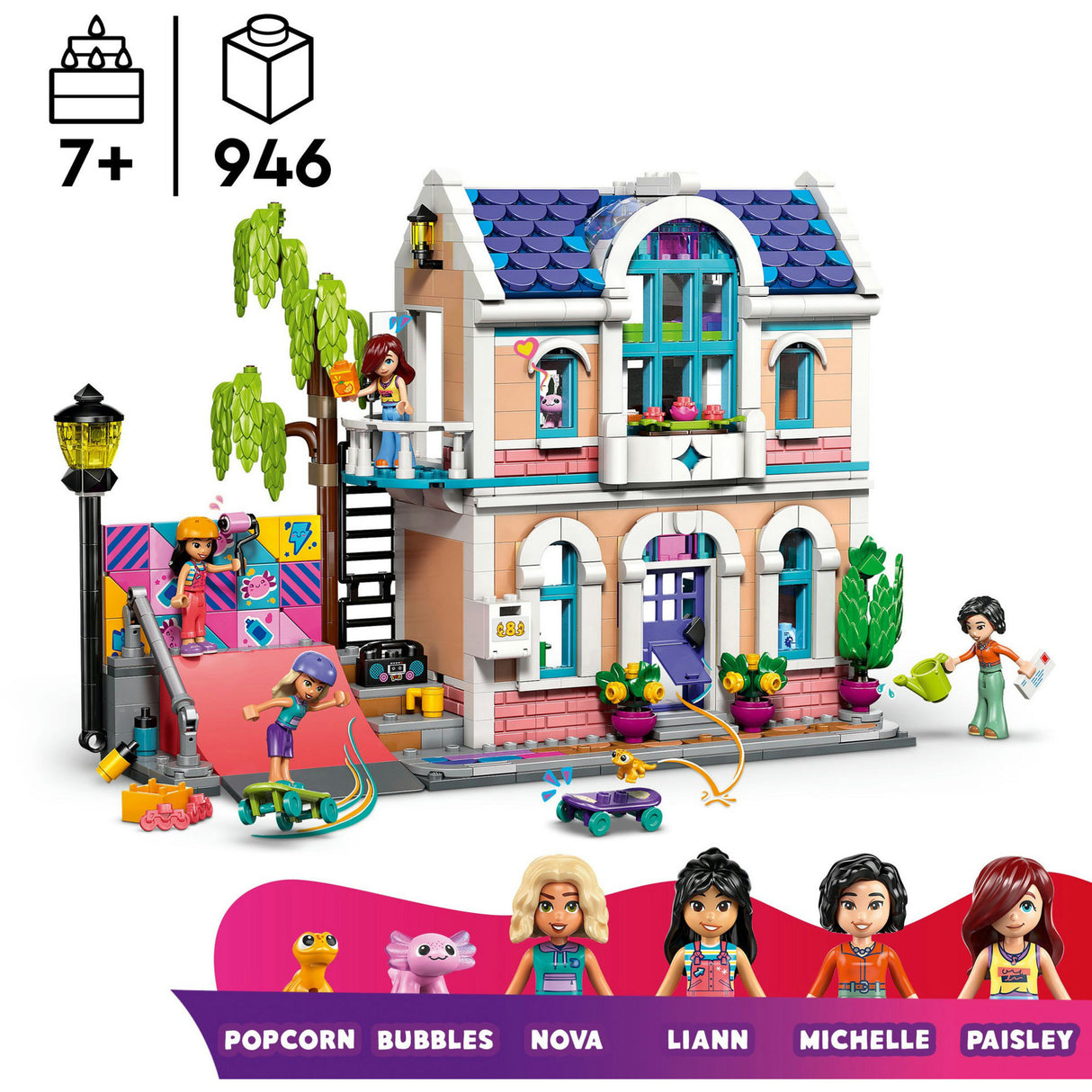 Lego Friends - jouet de construction la maison de Liann (42687)