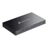 Tp-link omada es210gmp commutateur géré facile à 10 ports gigabit (noir, 8x poe+, 1x gigabit sfp)