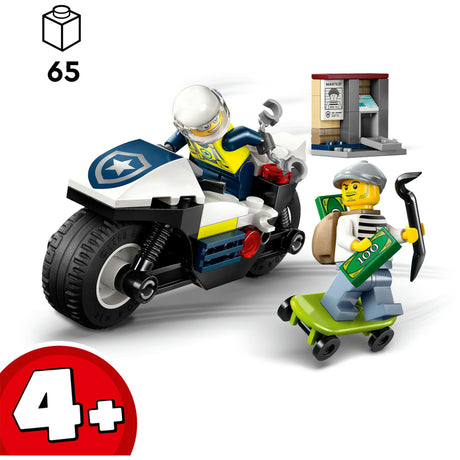 Lego city 60455 poursuite en moto par la police