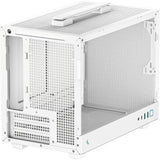 Boîtier mini tour Deepcool ch160 (blanc | 2x USB-A | 1x USB-C | verre trempé)