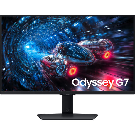 Samsung odyssey g7 g70f 27 4k ultra hd gaming monitor (zwart, 1x displayport, 2x hdmi, 2x usb-a, 180 hz 360 hz)