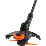 Coupe-herbe Black+decker 18v avec 2 lames et coupe-herbe à batterie (noir orange, 25 cm, batterie incluse)