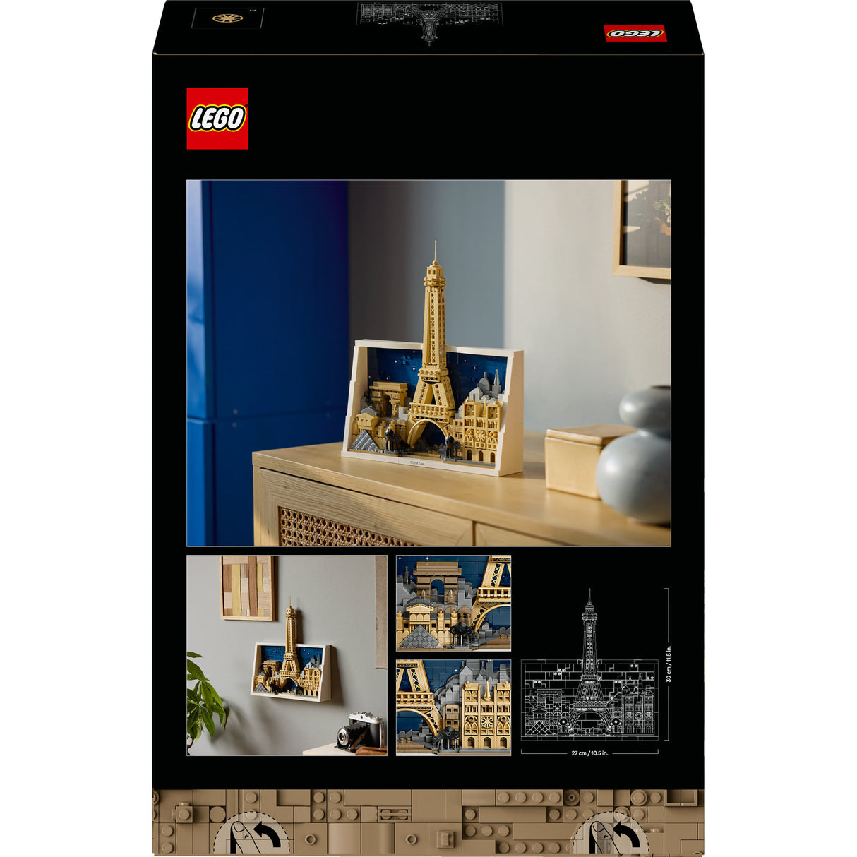 Lego ® architecture paris – ville de l'amour - 21064