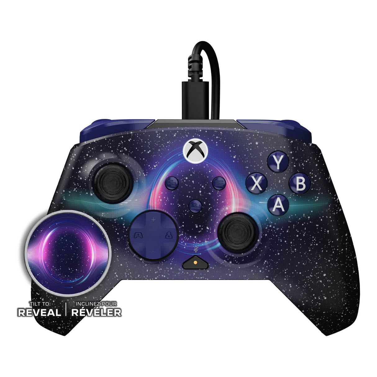 Manette filaire avancée Turtle Beach Rematch (Dark Cosmos, Xbox Series X|S, Xbox One, PC)