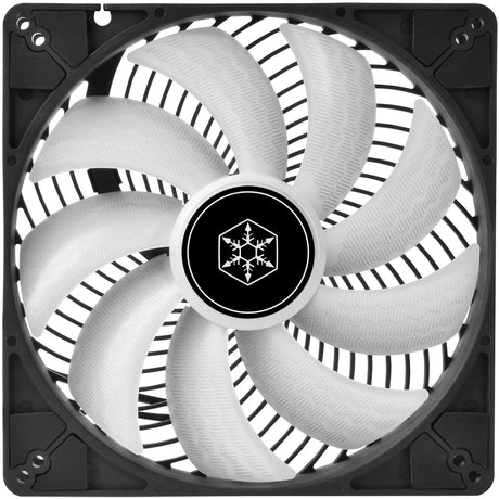 Ventilateur de boîtier Silverstone Air Penetrator 184i ARGB (noir, 180 x 180 x 32 mm, PWM)