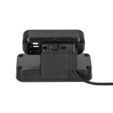 Prise duplex Brennerstuhl estilo avec interrupteur et prise de protection contre les surtensions (argent noir, 2x emplacement pour modules Keystone)