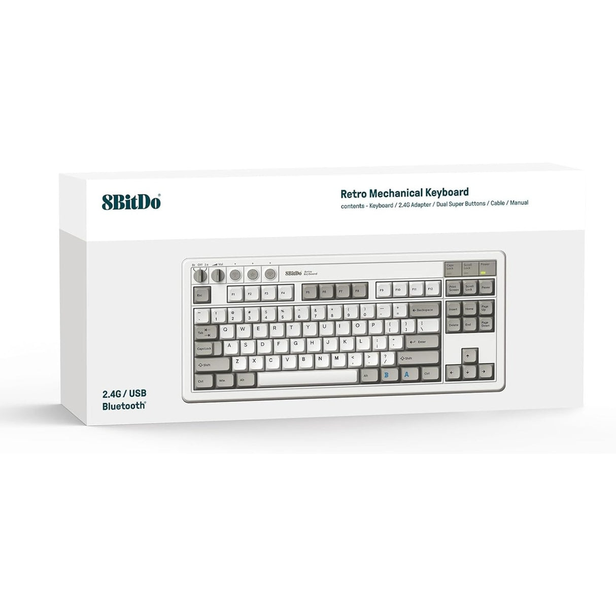 Clavier mécanique rétro 8BitDo édition M