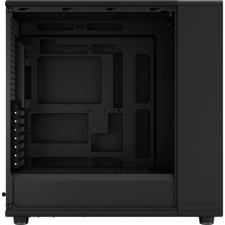 Boîtier tour midi Fractal Design North XL Momentum Edition (couleur bois noir | 2x USB-A | 1x USB-C | verre trempé)