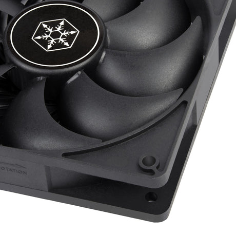 Ventilateur de boîtier Silverstone Air Penetrator 120i (noir, 120 x 120 x 25 mm)