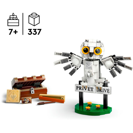 Lego Harry Potter Hedwig™ à Privetlaan 4 - 76425