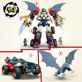Lego Ninjago 71834 Le mécha ultra combo de Zane