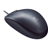 Souris Logitech m90 (gris foncé, 1000 dpi, vente au détail)