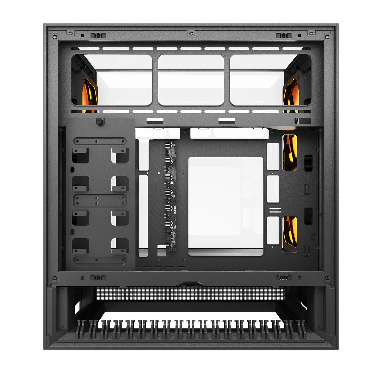 Boîtier tour midi Cougar omnix (noir | 4x USB-A | 2x USB-C | verre trempé)