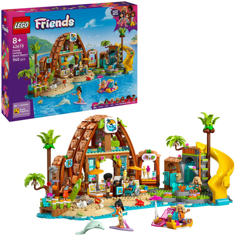 Lego Friends 42673, la station balnéaire de vacances en famille