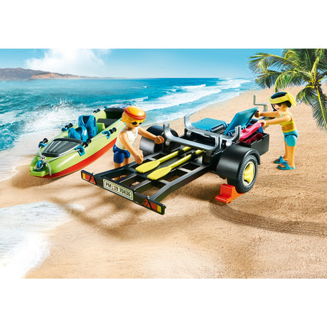 Playmobil 70436 Car de plage avec canoës
