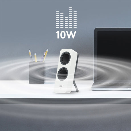 Haut-parleur PC Logitech z207 (blanc)