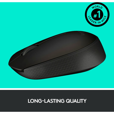 Souris Logitech b170 (noire, sans fil)